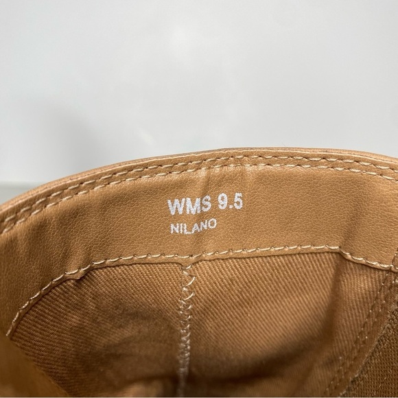 DV by Dolce Vita Nilano Light Brown Harness Heeled Bootie 9 1/2 - Picture 11 of 14